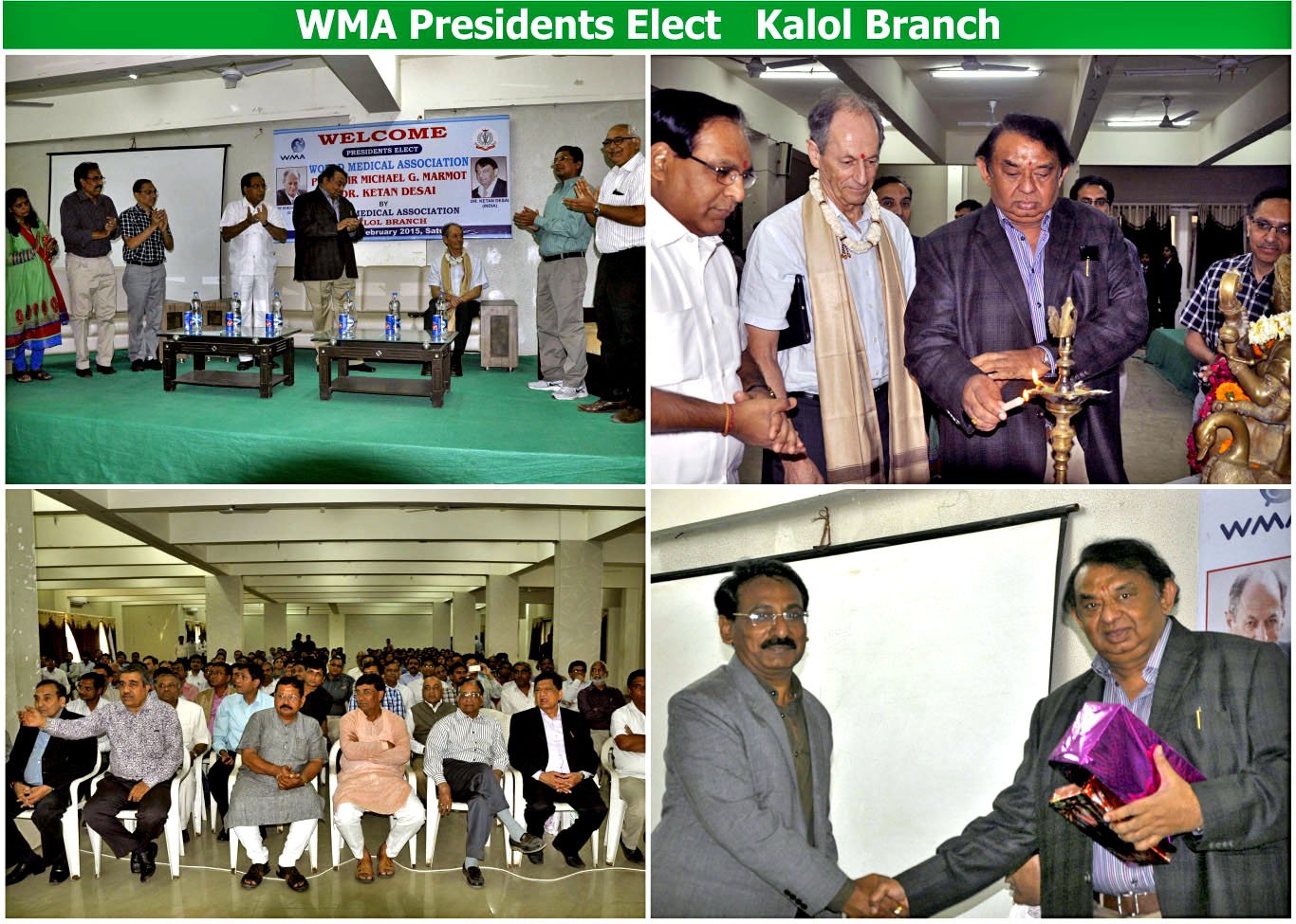 World Medical Association President meet panel discussing rural health.